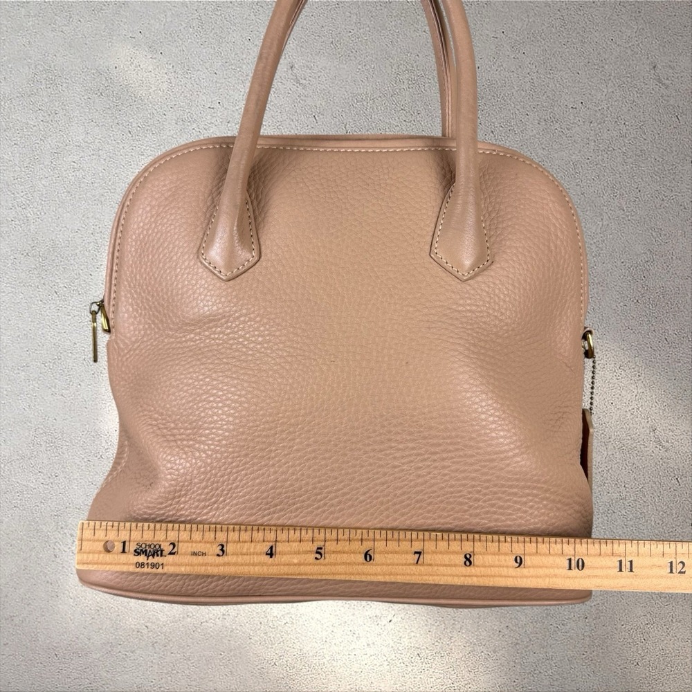 Vintage Coach Sonoma Satchel #4921 Natural Grain Leather Cream Top Handle Purse - Picture 8 of 8